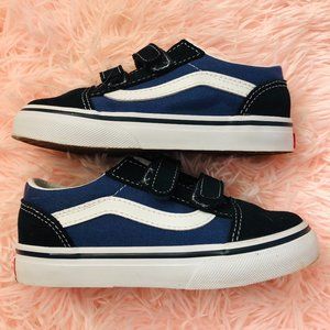 LIKE NEW Toddler Vans Old Skool V Size 9.5